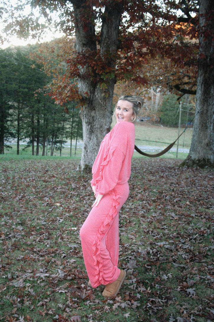 Whimsy Ruffle Matching Set