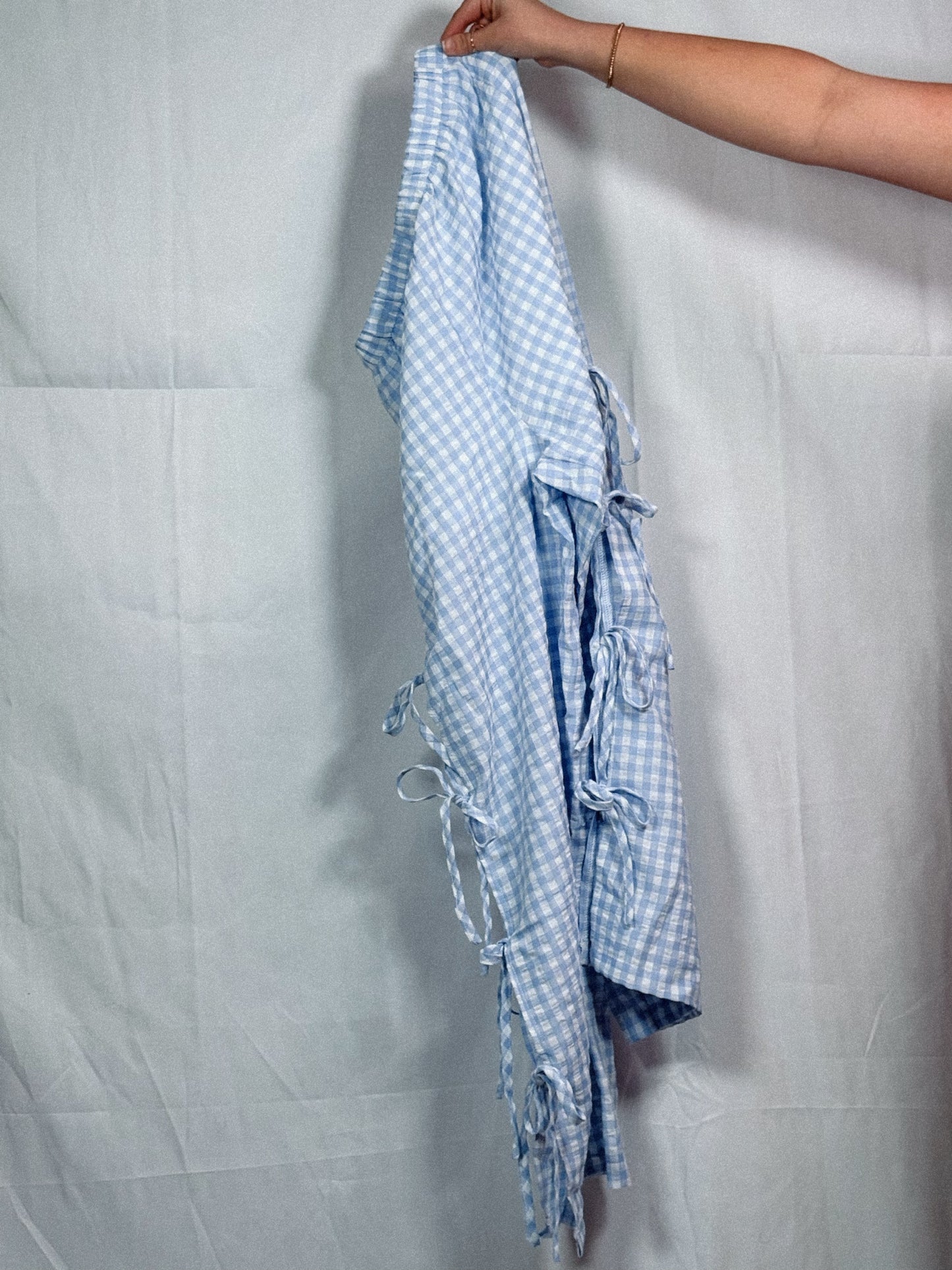 Bow Side Wide Leg Pants